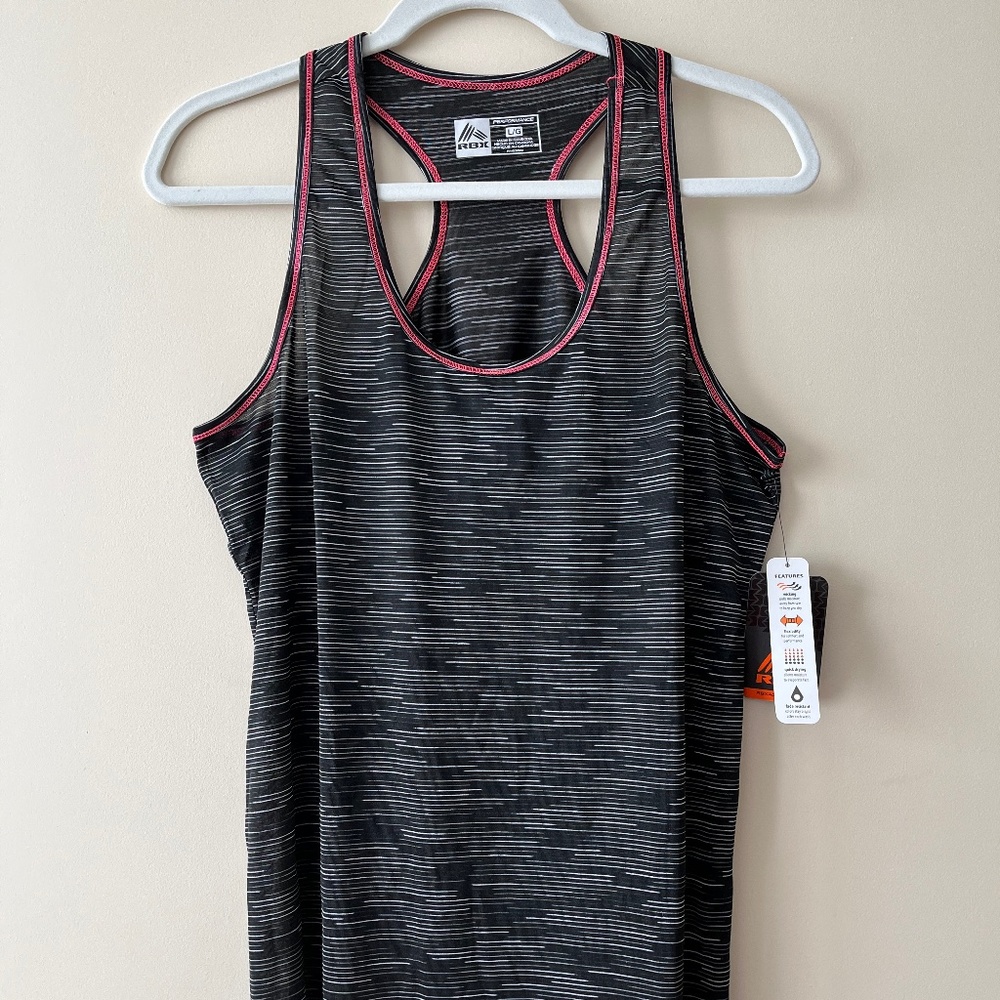 NWT RBX Activewear Racerback Tank, Size Large